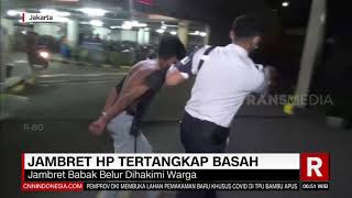 Jambret HP Tertangkap Basah | REDAKSI PAGI (23/01/21)