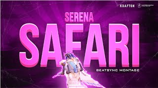 Serena - Safari Best Beat Sync Edit Pubg Mobile Montage | @venom4156