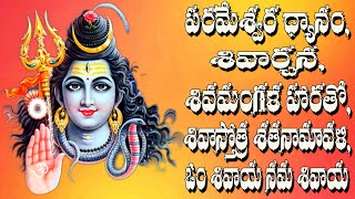 Parameshwara Dyana | Shiva Latest Telugu Songs | Devotional Songs Telugu | Jayasindoor Siva Bhakti