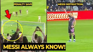 The moment Messi called which side Riqui Puig would shoot his penalty | Football News Today
