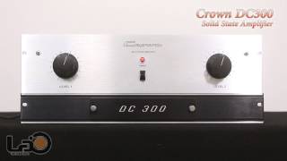 Crown DC300 Solid State Power Amplifier