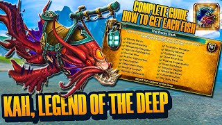 Hallowfall Fishing Derby and Kah, Legend of the Deep Guide - World of Warcraft: The War Within