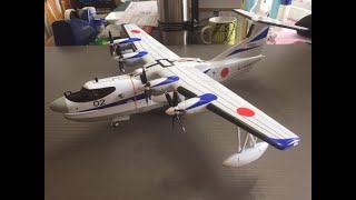 「おおなみ会」　US-2 救難飛行艇　海自航空機　(1/72)   A\u0026W  レジンキット 　　關澤会員