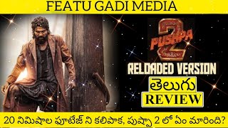 Pushpa 2 Reloaded Version Review | Pushpa 2 Extra Footage Explanation | Pushpa 2 Review Again