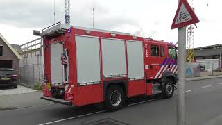 Brandweer Haaksbergen: TS 05-4541 Prio 1 Parallelweg Haaksbergen voor een Demo tijdens de open dag