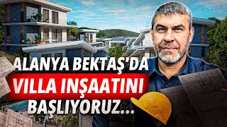 Alanyanin gözde bolgesi Bektaş'da  vatandaşlığa uydun  villa. Deniz manzaralı,  yatırımlık villa .