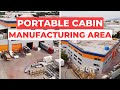 Container Manufacturing Area | Portable Cabin Production Facilities