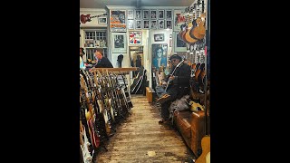 Johnny Depp vintage guitar vibes