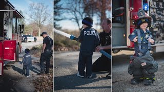 6-year-old boy becomes police officer for the day with Parma Police Department
