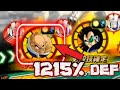 1215% DEF! Nappa VS Red Zone Omega!