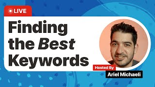 LIVE: How to Do Keyword Research for App Store Optimization #ASO with Appfigures