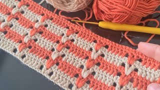 Görüntüsü harika yapımı çok kolay örgü modeli✅️ crochet baby blanket