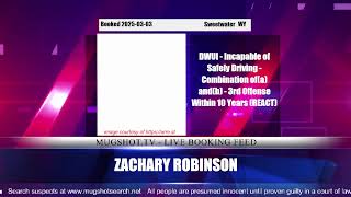 Mugshot TV - Live Arrest Booking Video Stream