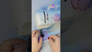 Cara memasang benang dan bobin pada mesin jahit portable 505 FHSM #sewingmachinetips