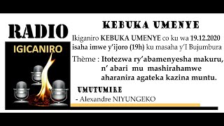 Itotezwa ry'abamenyesha makuru n'abaharanira agateka kazina muntu bikorwa na CNDD-FDD.