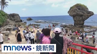 國慶連假擠爆小琉球　民宿全滿旅客睡帳篷｜#鏡新聞