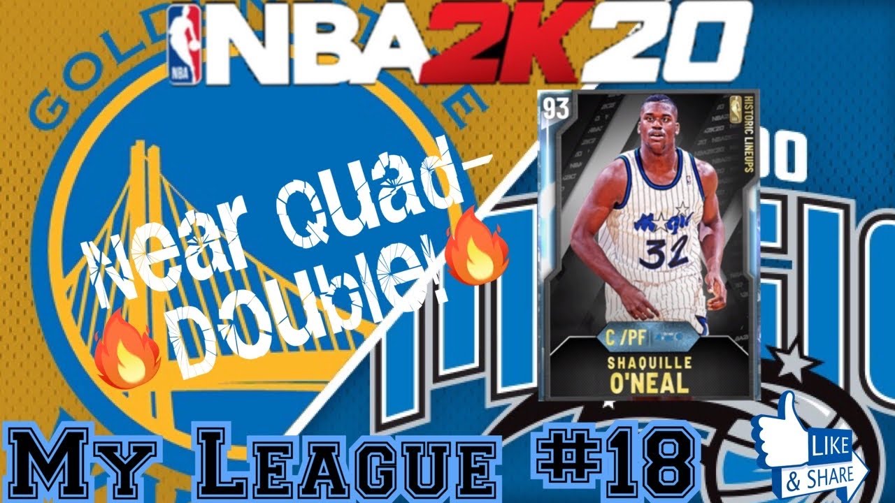 NBA 2k20 My League Ep:18| Orlando Magic Vs Golden State Warriors|Best ...