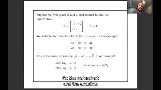 Lecture 8b: Computing eigenvalues and eigenvectors