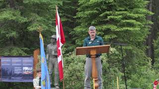 Rick Kubian comments, Parks Canada, Yoho National Park, June 22, 2019