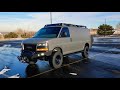 2019 GMC Savana 2500 U-haul to Full Build all @ Timberline, 4x4 Camper Van