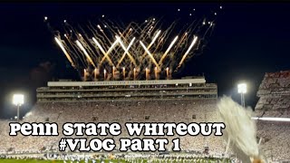 Penn State Whiteout Football Game 2021| An International Student’s Experience | Daily Vlog Part1