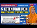 Ketentuan Baru UKIN PPG Guru Tertentu 2024 !! Nilai Minimal Tidak Lolos !! Ikuti panduan ini !!