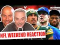 Reaction to Packers & Dolphins signing Jordan Love & Tua, Jim Harbaugh playoffs? | Colin Cowherd NFL