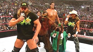 Great Khali, Hornswoggle and The Boogeyman try to join DX