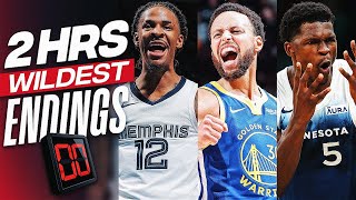 The NBA's WILDEST ENDINGS of the 2023-24 Season! | Pt. 2