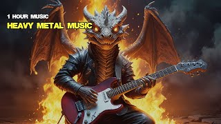 🔥 1 Hour Heavy Metal Music Playlist For the Workout Motivation 🎸🎧🤟