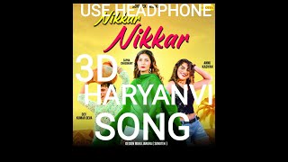 Pani Lawe Nikkar Nikkar Me || Sapna New Haryanvi Song 2019 || Sapna Choudhary || 3D Song