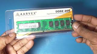 Aarvex ddr2 ram unboxing and price