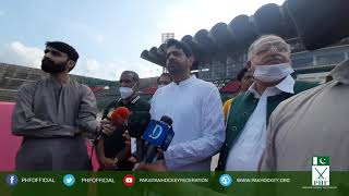 Muhammad Asif Bajwa Secretary PHF on Independence Day Hockey match 14-Aug-2020