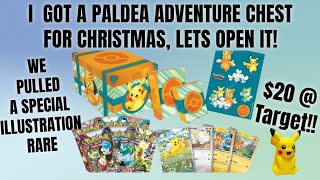 Lets Open The Paldea Adventure Chest: We Pulled One Of My Chase Cards!