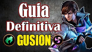 Guia DEFINITIVA de COMO JUGAR GUSION mobile legends al 100% 🔥Emblemas, Builds y ROTACIONES 2024