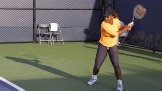 Serena Williams Forehand and Backhand - 2013 Cincinnati Open