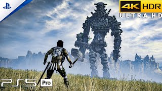 Shadow of the Colossus (PS5) 4K 60FPS HDR Gameplay (Gaius)