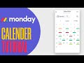 Monday.com Calendar Tutorial For Beginners (2025)