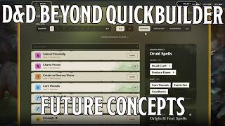 D&D Beyond Quickbuilder Concepts and Survey! | Nerd Immersion