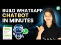 Create a Powerful WhatsApp Chatbot in Minutes | Pabbly Chatflow Tutorial