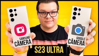 S23 ULTRA | Google Câmera vs Samsung Câmera! Comparativo