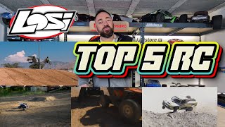 The TOP 5 of the best RC LOSI in 2024