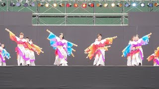 [4K] 空～Qou～　豊川おいでん祭り 2018 野球場メイン会場 (中央)