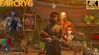 Rambo All The Blood DLC Mission - Far Cry 6 (4K 60FPS)