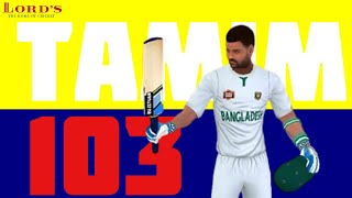 Tamim Iqbal HAMMERS Bangladesh's Fastest Test Century! | Eng v Ban 2010 | Lord's | Real Cricket 22