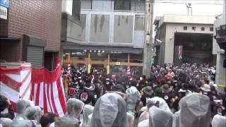 平成25年9月15日　岸和田春木地区　弥栄神社宮下り ～歓声～