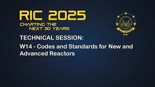 W14 Codes And Standards For New And Advanced Reactors