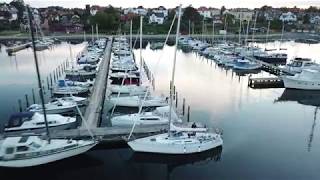 Drone over the Danish Caribbean