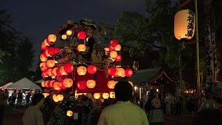 2015 若宮祭り 宵祭 福禄寿車