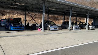 2023年1月11日　富士ショートSS-4B枠(10時半) マーチ大量発生　青マーチ車載